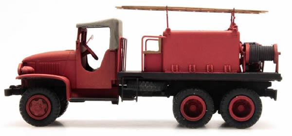 REE Modeles CB-085 - GMC C.C.F.L Tank Truck for Forest Fire Froger Steel Canvas